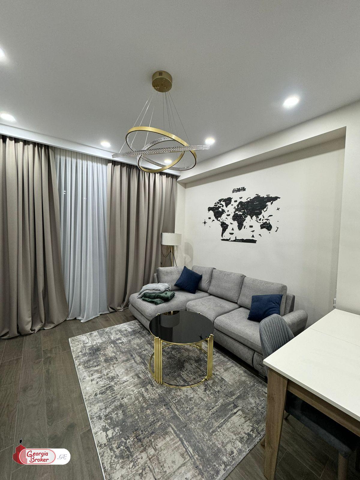 იყიდება ახალი გარემონტებული 3 ოთახიანი ბინა  "კრწანისი ვილა რეზიდენსში"